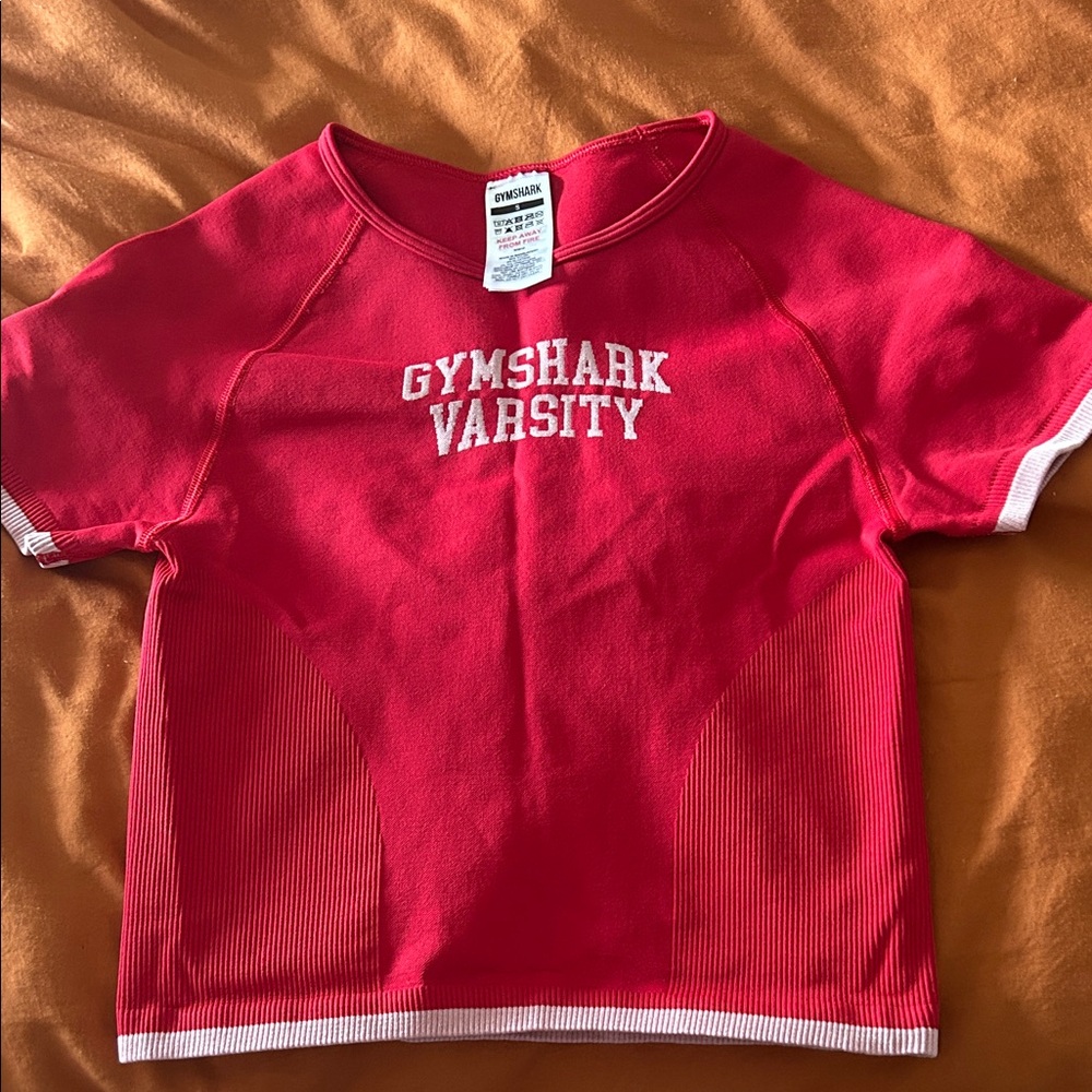 Gymshark Varsity Red Tee